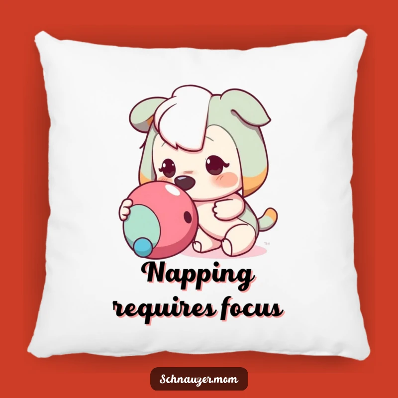 Funny Eager Character Nudge Pillow - Comfy and Hilarious Decor Accent