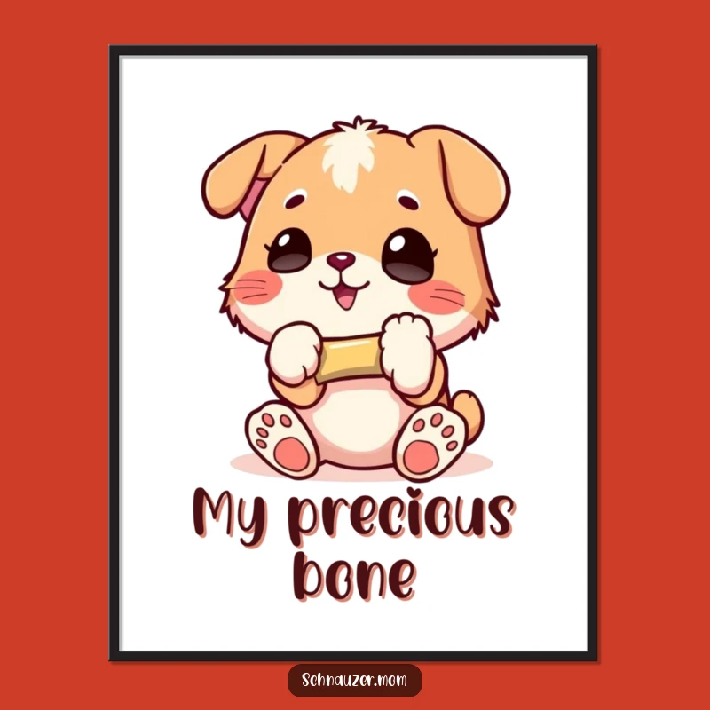 Funny Digital Print: Glee Bone Character, Perfect Instant Gift