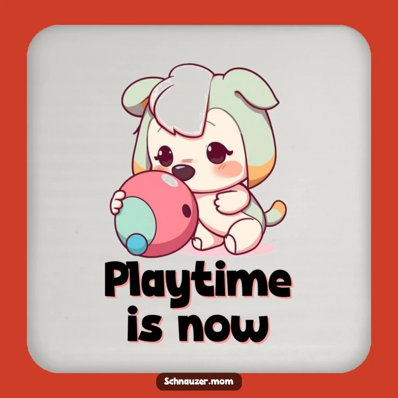 Funny Eager Character Nudge Coaster - Protects Surfaces with Humor