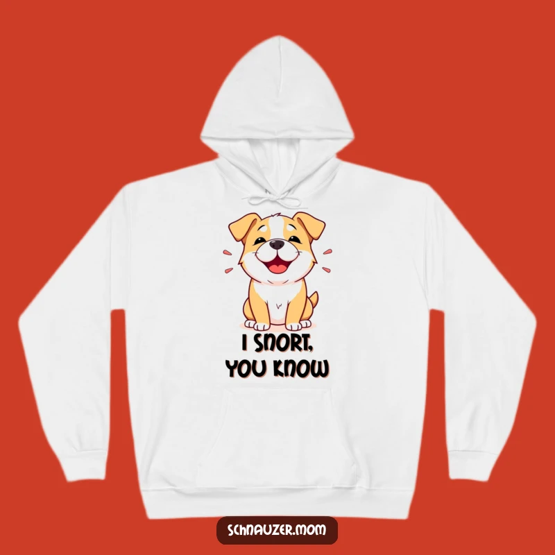 Cozy Funny Snorting Dog Hoodie: Happy Sound Design for Ultimate Comfort and Laughter!
