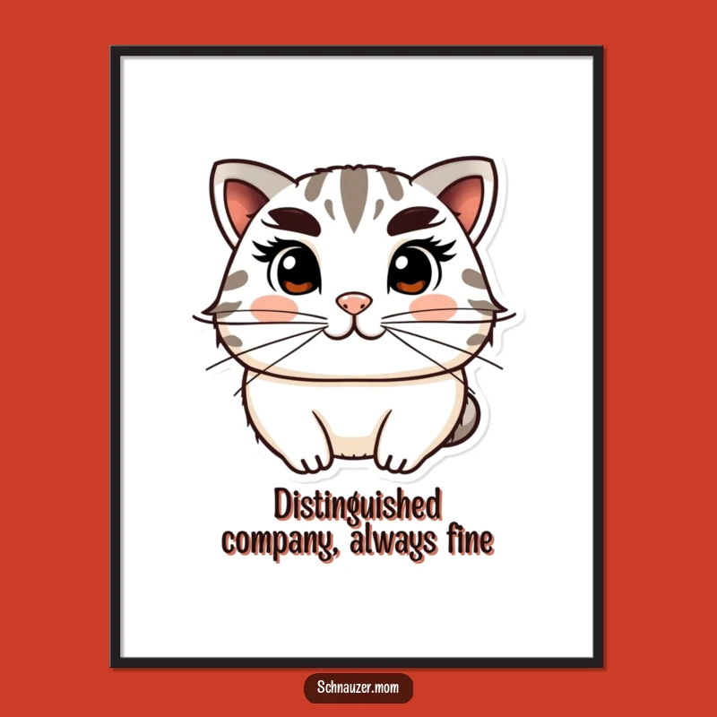 Funny Free Printable Wall Art: Distinguished Character, Quirky Downloadable Decor for Your Home