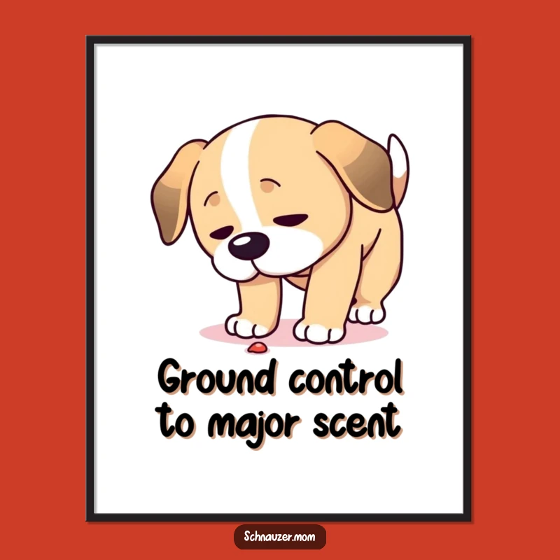 Free Printable Wall Art: Focused Dog Adds Intrigue and Humor to Your Decor