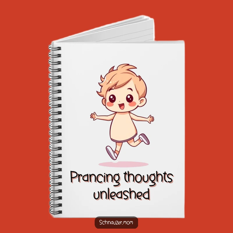 Funny Journal Notebook: Confident Prancing Character, Perfect Gift