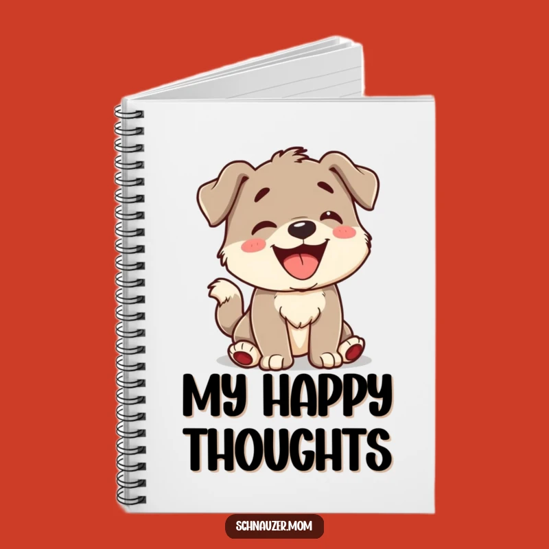 Funny Notebook: Playful Ideas with Barking Dog, Journaling Humorous Gift