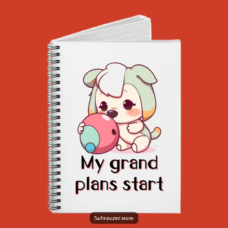 Funny Eager Character Nudge Notebook - Perfect for Jotting Down Funny Ideas