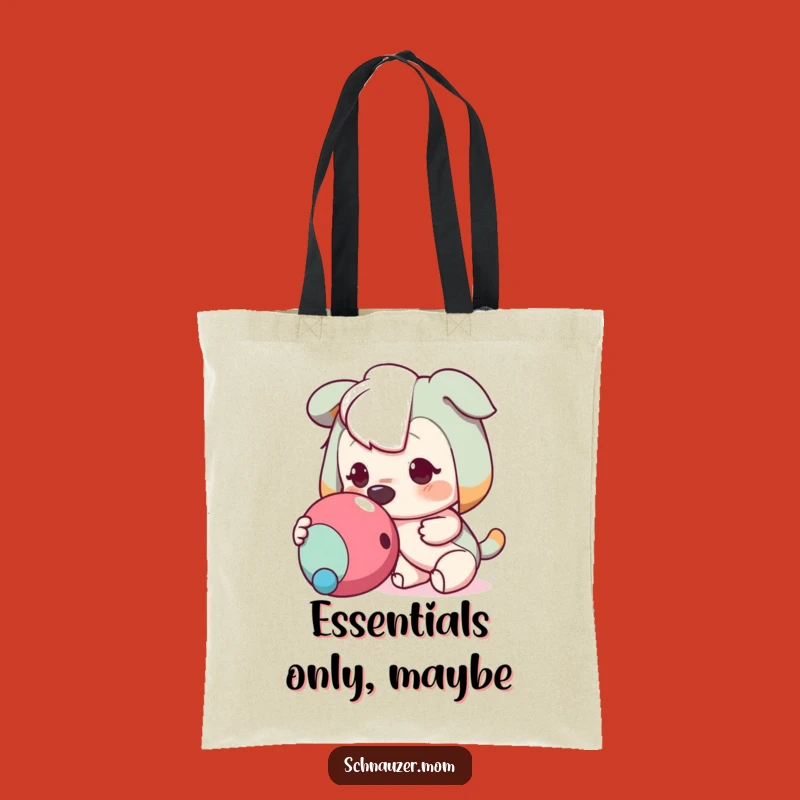 Funny Eager Character Nudge Tote Bag - Practical and Humorous Gift